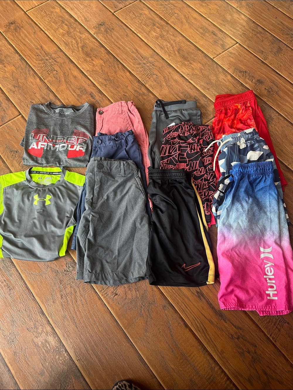 11 Piece Boys Bundle - Under Armour, Nike, Hurley, lOld Navy, Cat & Jack